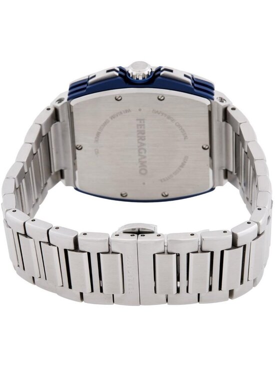 NWT Ferragamo F-80 Chronograph Quartz Blue Dial Men\'s Watch main image 2